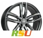 MAM RS3 palladium front polish 8.5x20 ET45 - LK5/112 ML66.6 Alufelge grau