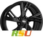 MAM RS5 black painted 8.5x19 ET45 - LK5/108 ML72.6 Alufelge schwarz