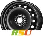 MWD 15185 6x15 ET43 - LK4/100 ML56.6 Stahlfelge schwarz