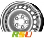 MWD 16163 6.5x16 ET52 - LK5/120 ML65.1 Stahlfelge silber