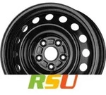 MWD 16184 6.5x16 ET45 - LK5/114.3 ML60.1 Stahlfelge schwarz