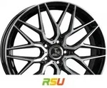Ultra Wheels UA1E Race - EVO black polished 8x18 ET35 - LK5/120 ML72.6 Alufelge
