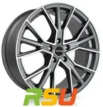 Avus Racing AF18 matt anthracite polished 8x18 ET28 - LK5/112 ML66.6 Alufelge...