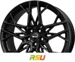 Brock B44 satin-black matt-lackiert 8.5x19 ET42 - LK5/108 ML63.4 Alufelge schwarz