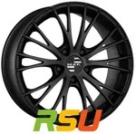 Mak Rennen matt black 9x18 ET50 - LK5/130 ML71.6 Alufelge schwarz