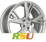 MAM RS5 silver painted 6.5x16 ET35 - LK4/100 ML63.4 Alufelge silber