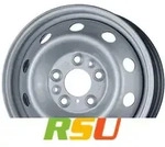 MWD 16209 6x16 ET68 - LK5/130 ML78.1 Stahlfelge silber
