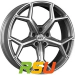 Antera A101 moon grey diamond 9x20 ET30 - LK5/112 ML66.6 Alufelge grau