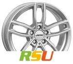 Autec Typ MC - Mercador brillantsilber 6.5x17 ET34.5 - LK5/112 ML66.5 Alufelge silber