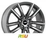 CMS C27 titan gloss 7.5x18 ET48 - LK5/112 ML57.1 Alufelge grau