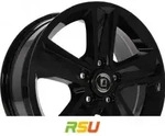 Arcasting Mammut neros 7x16 ET45 - LK5/112 ML66.6 Alufelge schwarz