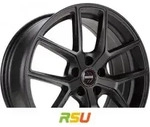Momo RF01 sandblast black 8x18 ET38 - LK5/112 ML66.6 Alufelge schwarz