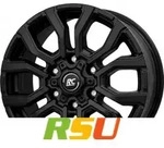 RC-Design RC35 satin-black matt-lackiert 6.5x16 ET62 - LK6/130 ML84.1 Alufelge
