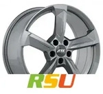 ATS AuvoraX dark-grey 8.5x19 ET43 - LK5/120 ML62.5 Alufelge grau