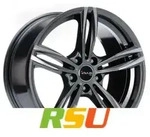 Avus Racing AC-MB3 anthracite polished 7.5x17 ET32 - LK5/120 ML72.6 Alufelge grau