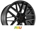 Momo RFX01 sandblast black 11.5x22 ET40 - LK5/112 ML66.6 Alufelge schwarz