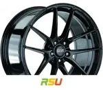 OZ Leggera HLT gloss black 7.5x17 ET45 - LK5/114.3 ML75 Alufelge schwarz
