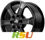 RC-Design RC31 satin-black matt-lackiert 8x18 ET55 - LK6/130 ML84.1 Alufelge schwarz