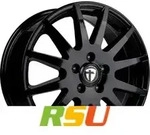 Tomason TN1F black painted 7.5x17 ET60 - LK6/130 ML84.1 Alufelge schwarz