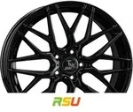 Ultra Wheels UA1E Race - EVO black 8x18 ET45 - LK5/114.3 ML72.6 Alufelge schwarz