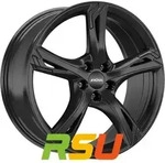 Ronal R62 jetblack 7.5x18 ET40 - LK5/114.3 ML82 Alufelge schwarz
