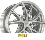 Keskin KT24 Thunder silver painted 8.5x19 ET45 - LK5/114.3 ML72.6 Alufelge silber