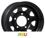 Dotz Extreme black 7x16 ET-20 - LK5/165.1 ML122.5 Stahlfelge schwarz