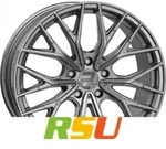 2DRV WH37 daytona grau lackiert 8.5x20 ET35 - LK5/112 ML66.6 Alufelge grau