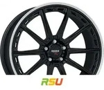 Dotz Sonoma black matt/polished lip 8x19 ET36 - LK5/120 ML72.6 Alufelge schwarz