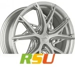 Keskin KT24 Thunder silver painted 8.5x19 ET45 - LK5/112 ML66.6 Alufelge silber