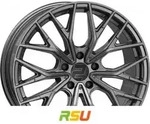 2DRV WH37 dark gunmetal lackiert 8.5x19 ET48 - LK5/112 ML66.6 Alufelge grau