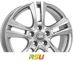 DBV Andorra II hyper silber 6.5x16 ET45 - LK5/114.3 ML71.6 Alufelge silber