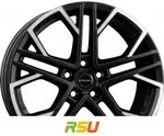Borbet XV black polished matt 8.5x19 ET30 - LK5/112 ML72.5 Alufelge schwarz