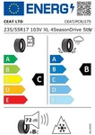 Ceat 4 SeasonDrive SUV XL 3PMSF 235/55 R17 103V Ganzjahresreifen