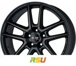 Platin P73 racing-schwarz 7x18 ET34 - LK5/114.3 ML66.1 Alufelge schwarz