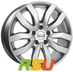 CMS C22 racing silber 7x16 ET43 - LK5/112 ML57.1 Alufelge silber
