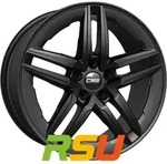 CMS C29-Aero complete black matt 8.5x18 ET52 - LK5/112 ML66.5 Alufelge schwarz