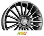 Keskin KT15 Speed palladium painted 7x16 ET35 - LK4/100 ML63.4 Alufelge grau