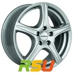 Ronal R56 kristallsilber 6x15 ET31 - LK4/100 ML60.15 Alufelge silber