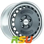 Ronal RR10 retro silver 7x15 ET23 - LK5/112 ML66.5 Alufelge grau