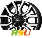 RC-Design RC35 schwarz front-poliert 6.5x17 ET62 - LK6/130 ML84.1 Alufelge schwarz