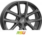 itWheels Mira gloss titanium 7x17 ET45 - LK5/112 ML70.1 Alufelge grau