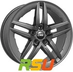 CMS C29-Aero anthrazit matt 8.5x19 ET35 - LK5/114.3 ML64.1 Alufelge grau