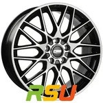 CMS C25 diamond black 8.5x20 ET29.1 - LK5/112 ML66.5 Alufelge schwarz