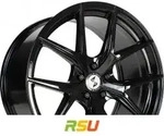Etabeta Gri-N-K black shiny 9.5x21 ET37.1 - LK5/120 ML78.1 Alufelge schwarz
