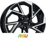 Dezent AP black/polished 6.5x16 ET32 - LK4/108 ML65.1 Alufelge schwarz