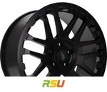 Etabeta Combat black matt 7x17 ET55 - LK5/160 ML65.1 Alufelge schwarz