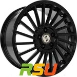 Etabeta Venti-R black shiny 8.5x19 ET35 - LK5/112 ML78.1 Alufelge schwarz