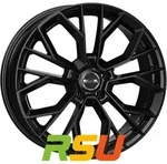 Mak Stilo gloss black 7.5x18 ET48 - LK5/112 ML57.1 Alufelge schwarz