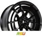GMP Energia black glossy 9.5x19 ET45 - LK5/114.3 ML64.1 Alufelge schwarz
